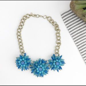 Banana Republic Blue Starburst Necklace